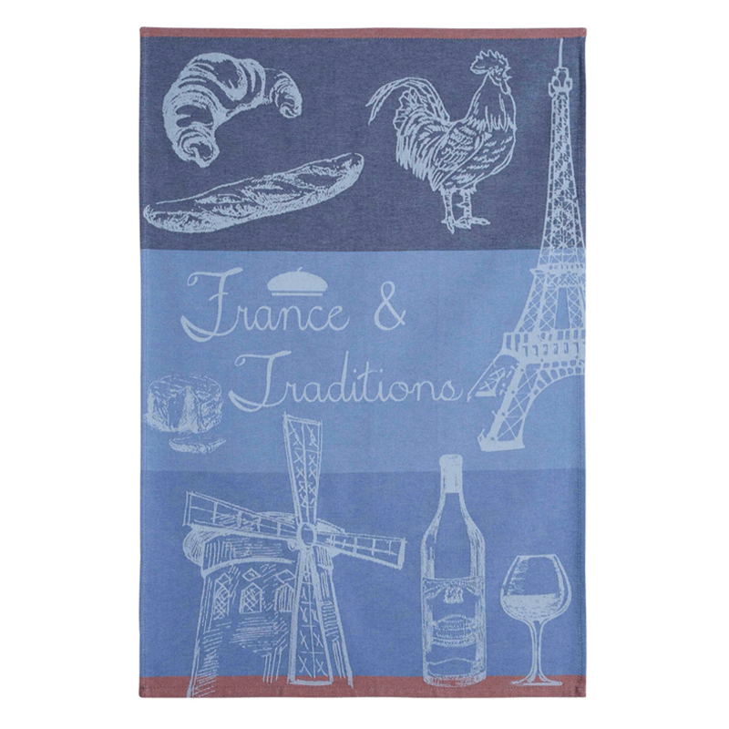 A jacquard tea towel for France lovers. Available on French Bliss, Australia.