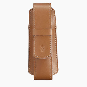 Leather Sheath Chic Brown