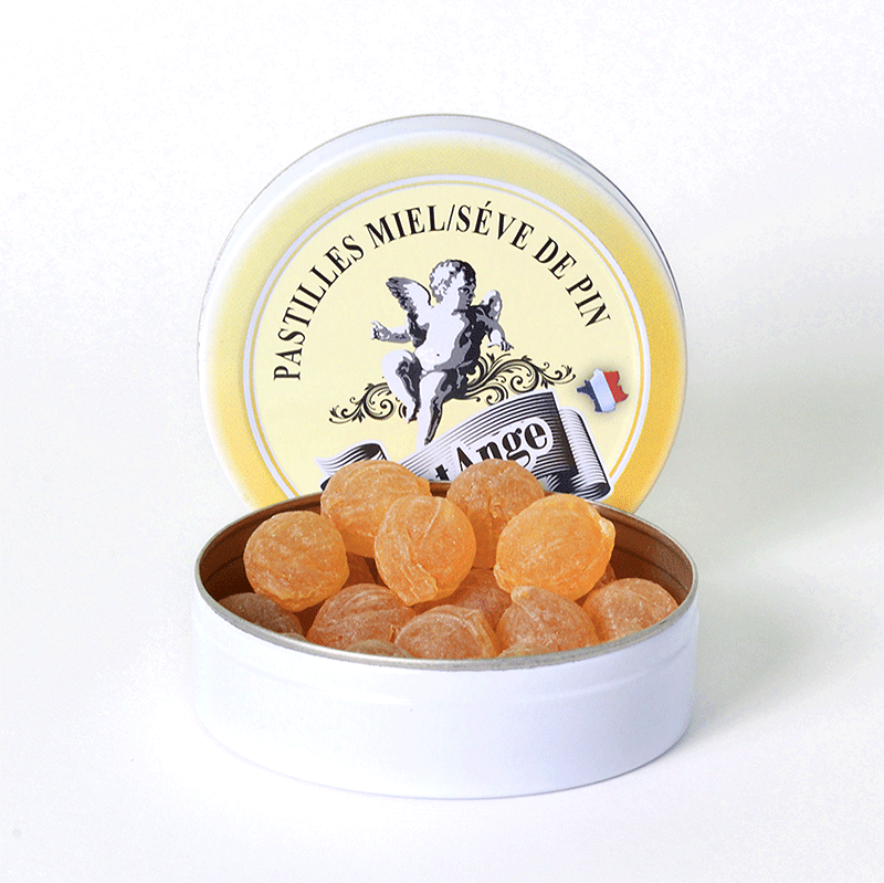 French Bliss offers a French classic: Honey and pine sap pastilles to clear sinuses and colds at bay. 