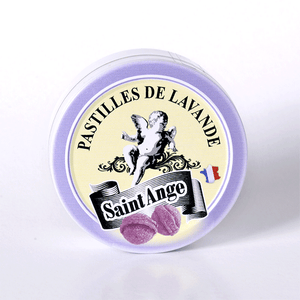 Discover 50 g of lavender pastilles in tin can, 100% made in France by passionate artisans.