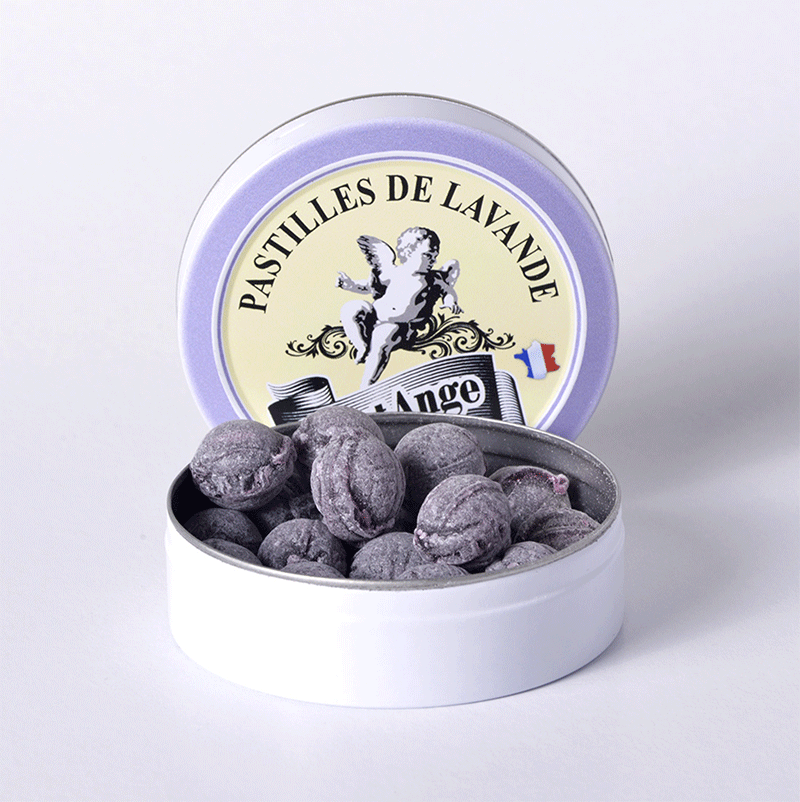 Lavender pastilles on French Bliss boutique are a sweet treat 100% made in France, in the artisanal way.