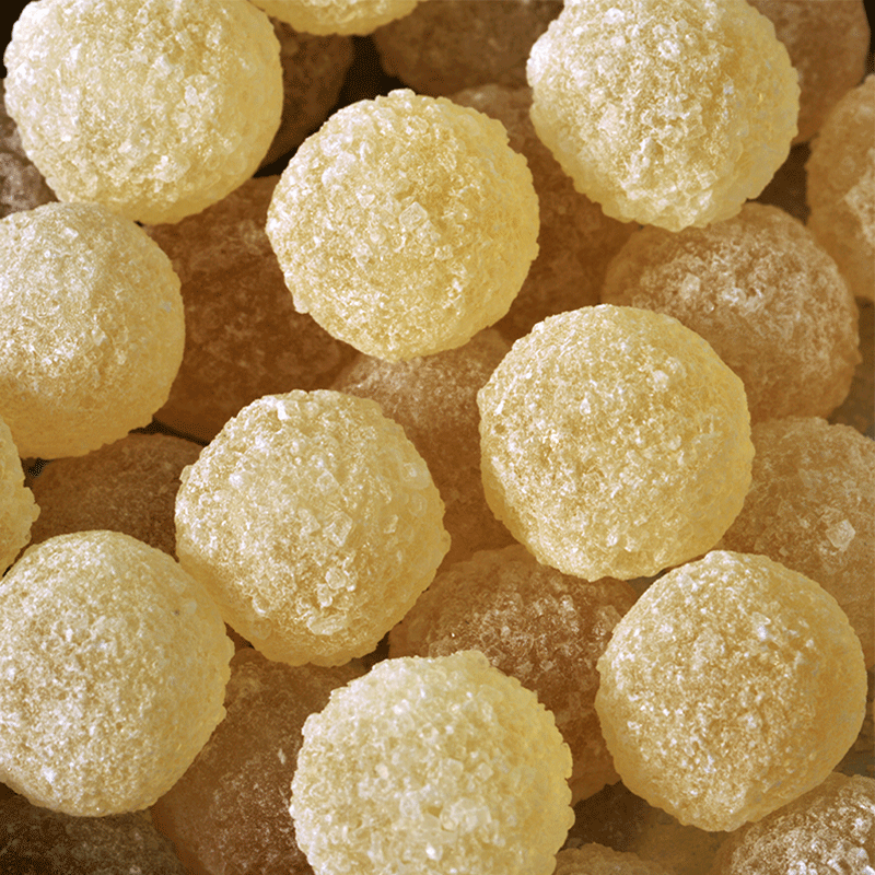 50 g of Happines, traditionally made in France. Honey and rosemary pastilles to keep in your bag for a treat.