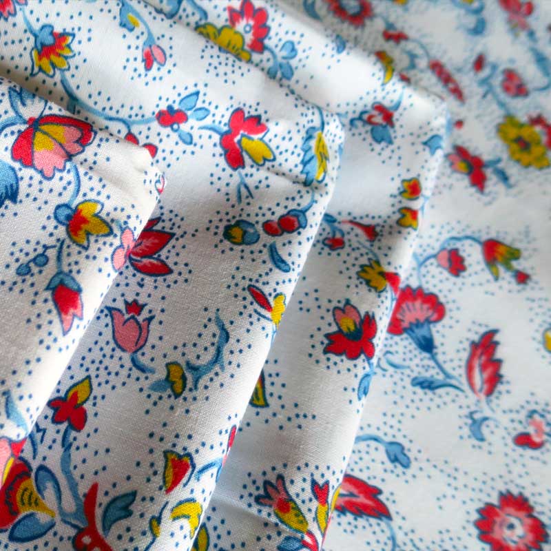 GENTIANE Multicolor Cotton Tablecloth